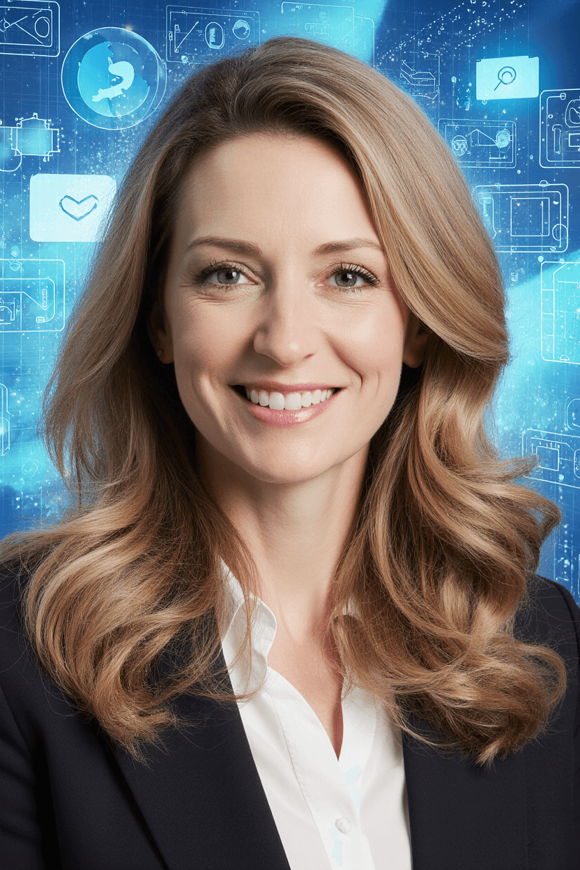Portrait of Ines Perrin, AI Super Professor