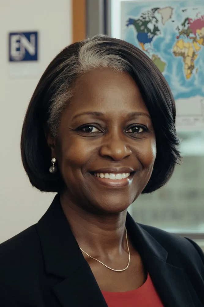 Portrait of Dr. Amara Diallo, AI Super Mentor