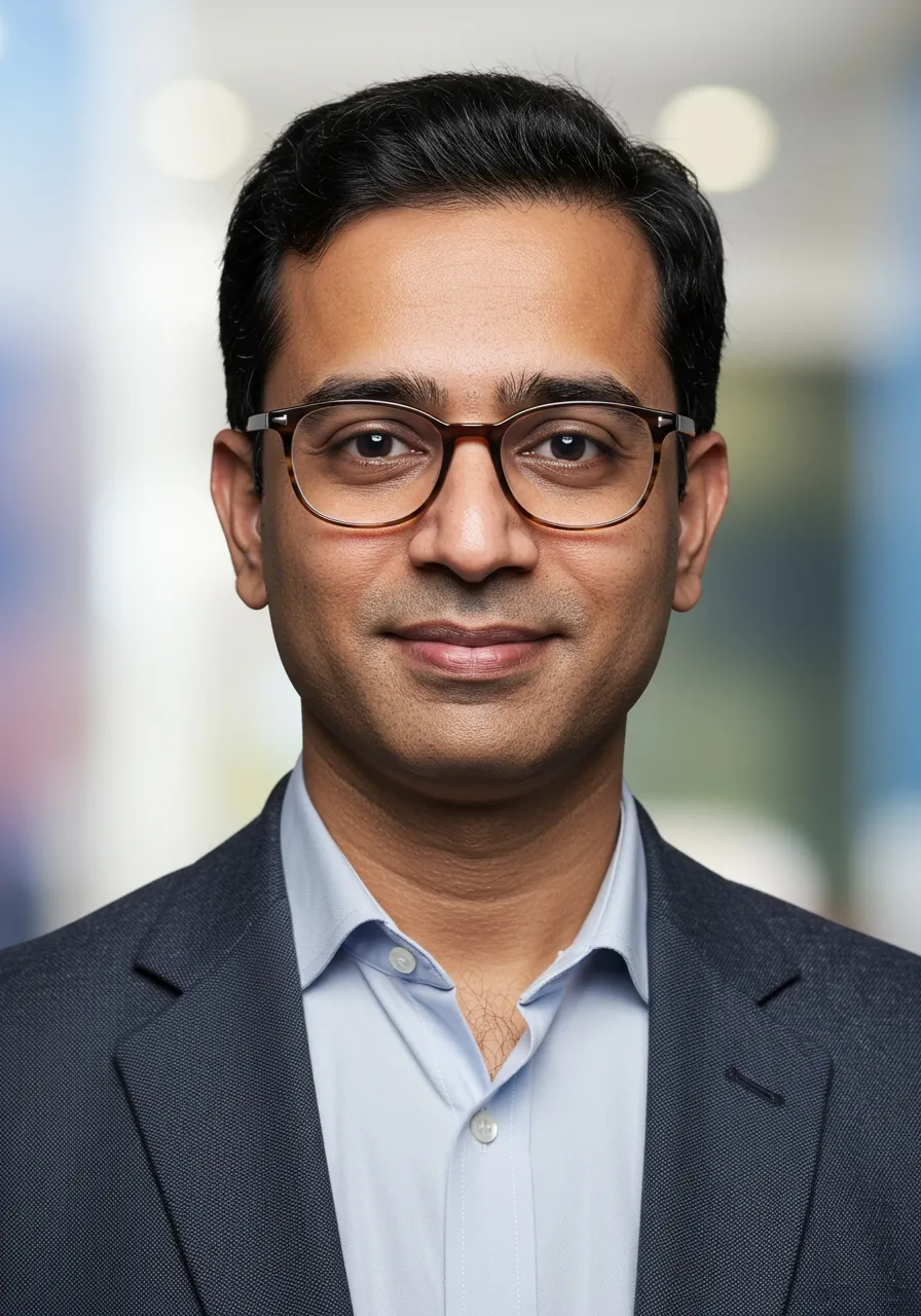 Portrait of Dr. Arjun Patel