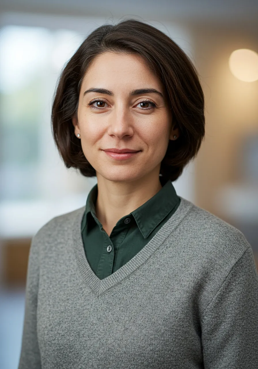 Portrait of Dr. Aylin Demir, AI Super Mentor