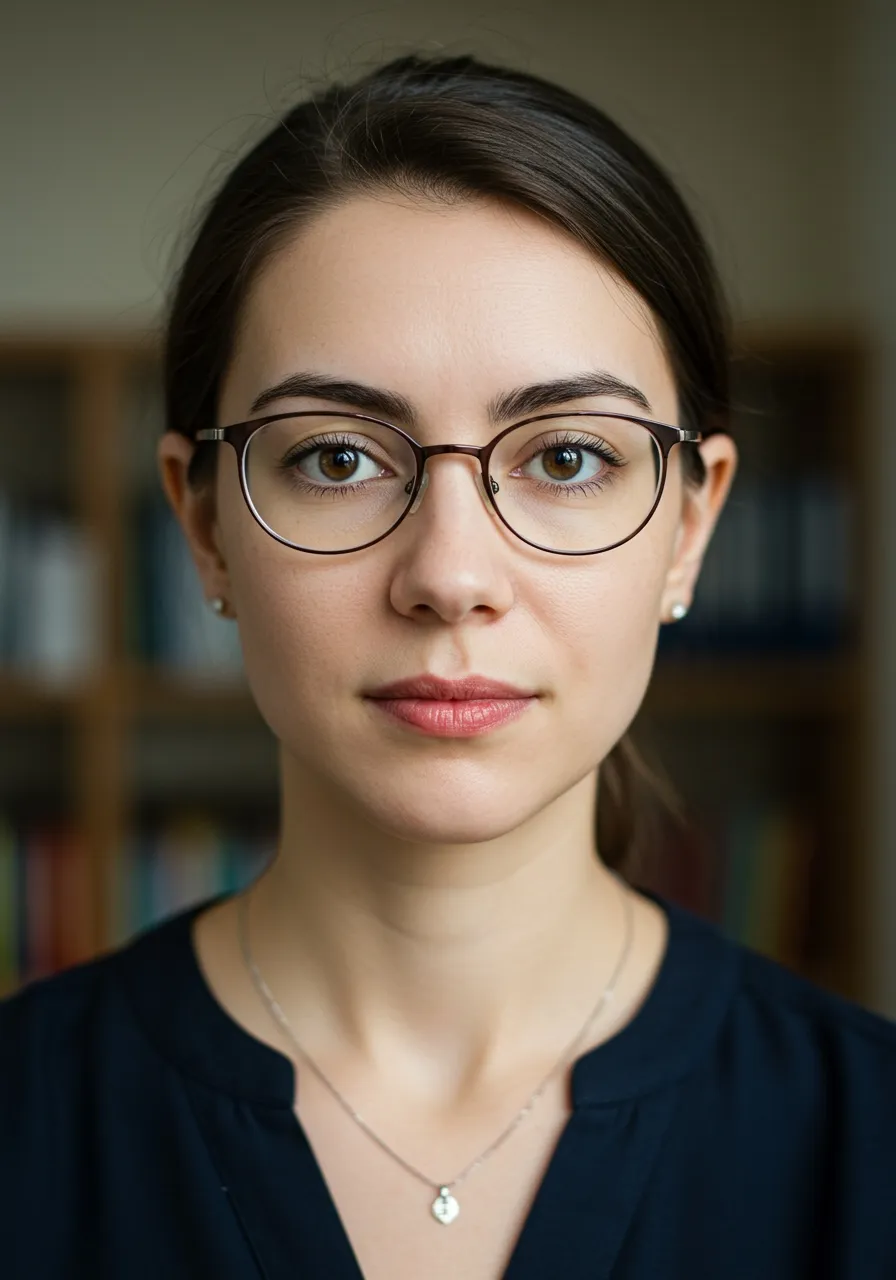 Portrait of Dr. Elena Petrescu