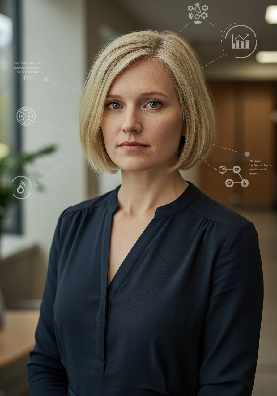 Portrait of Dr. Elise Morel, AI Super Mentor