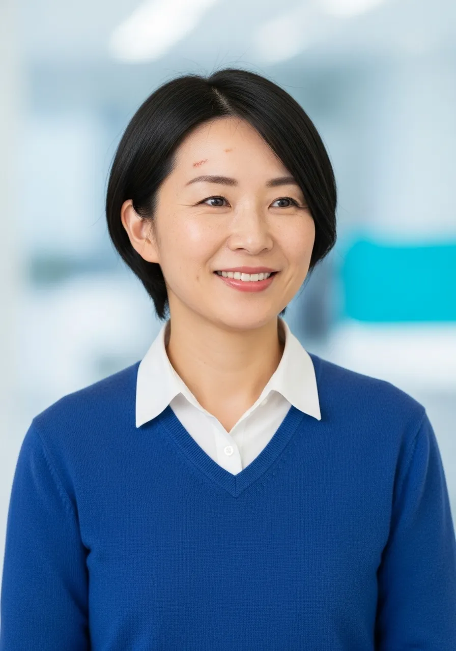 Portrait of Dr. Emi Takahashi, AI Super Mentor
