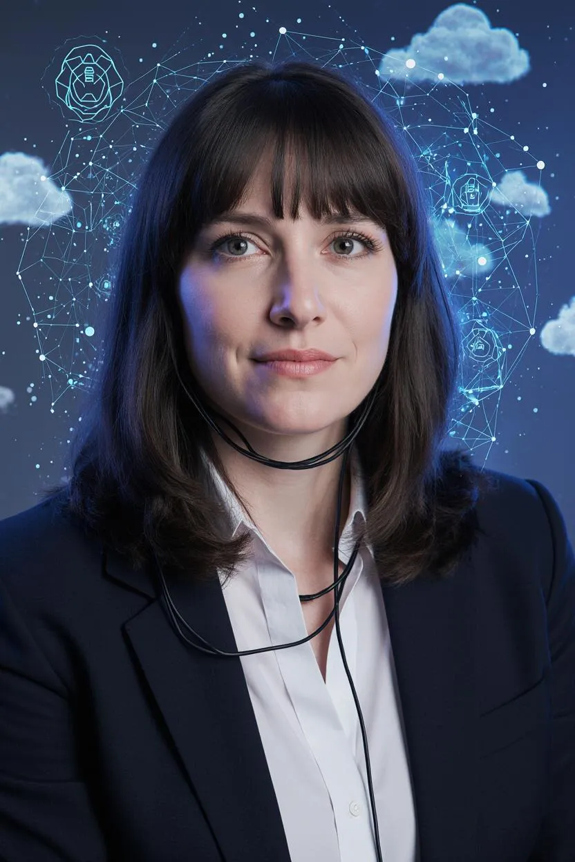 Portrait of Dr. Emily Moore, AI Super Mentor
