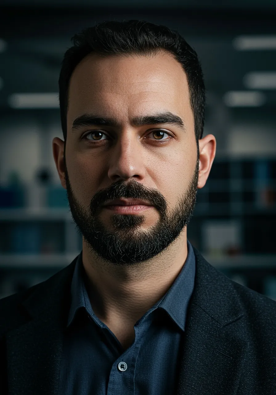 Portrait of Dr. Etienne Richelieu, AI Super Mentor