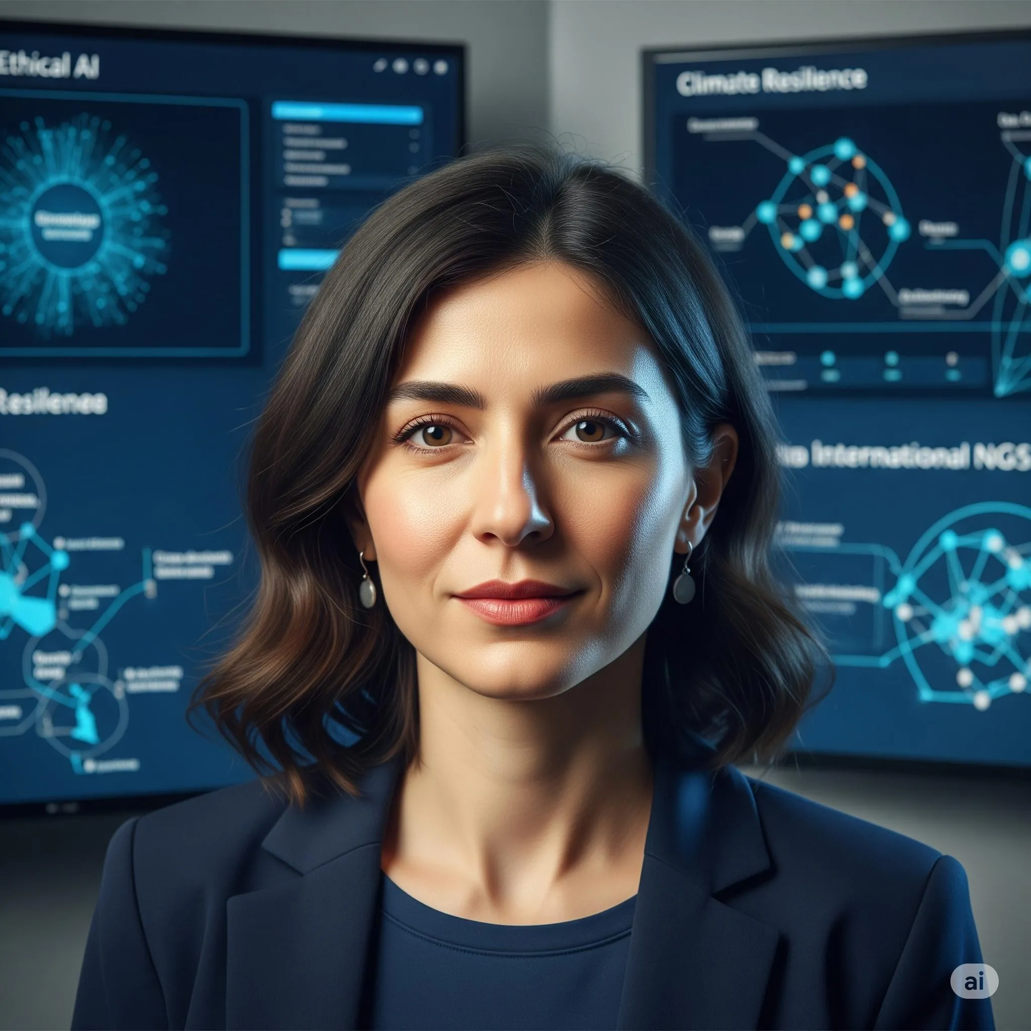 Portrait of Dr. Eylรผl Can, AI Super Mentor