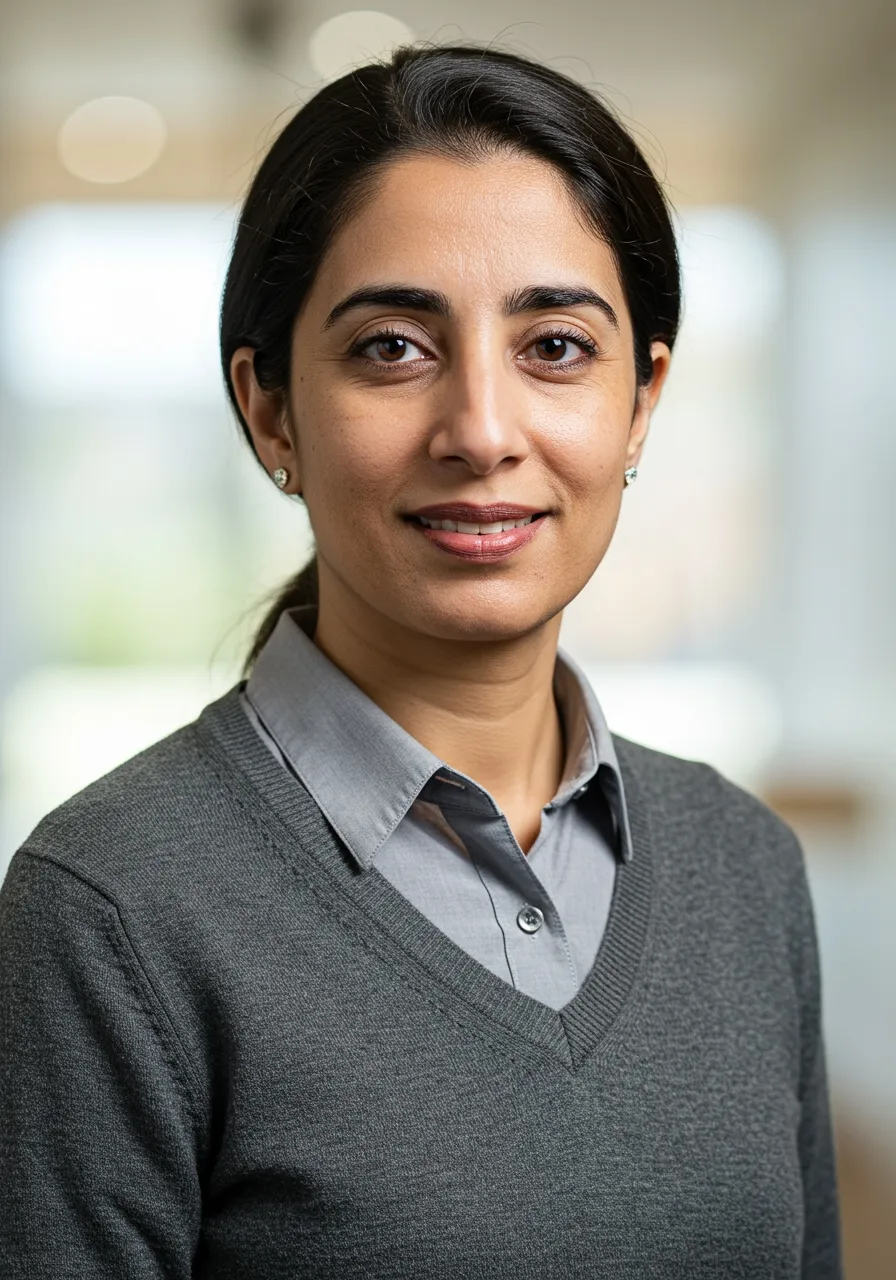 Portrait of Dr. Farah Al-Kuwaiti