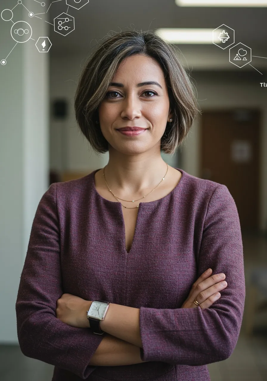 Portrait of Dr. Farah El-Khoury