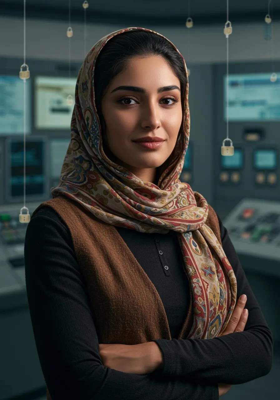Portrait of Dr. Fatima Al-Jamil, AI Super Mentor