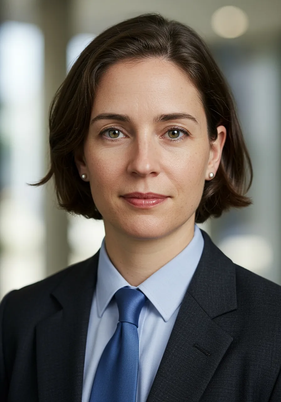 Portrait of Dr. Geneviève Moreau, AI Super Mentor