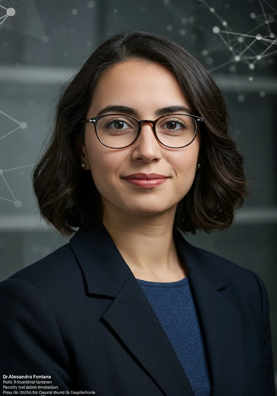 Portrait of Dr. Helena Weiss, AI Super Mentor