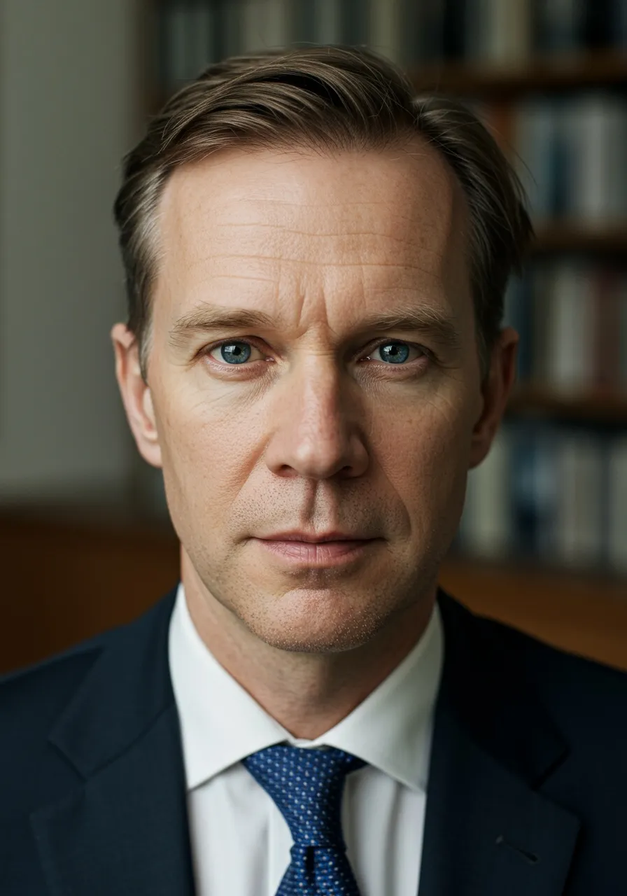Portrait of Dr. Henrik Solheim