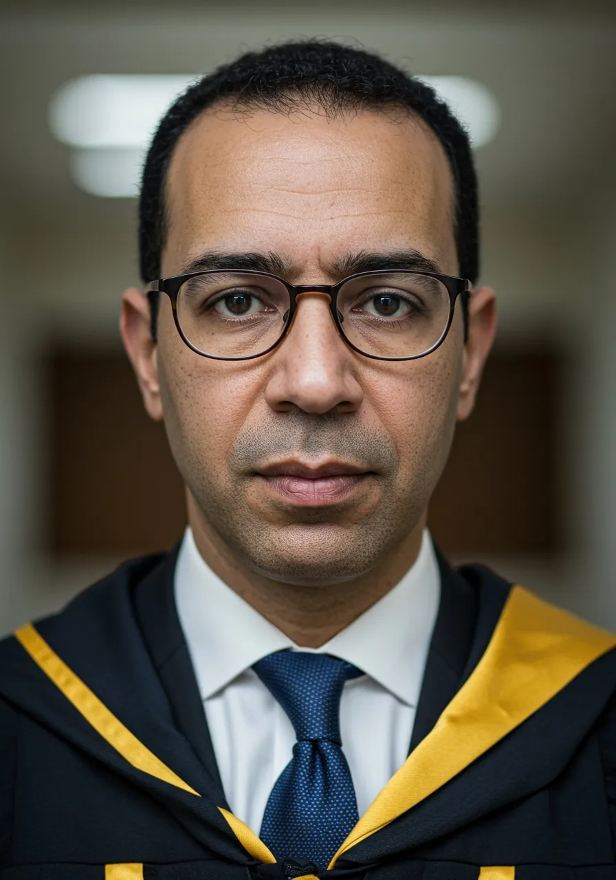 Portrait of Dr. Hossam El-Din Farouk, AI Super Mentor