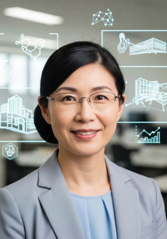 Portrait of Dr. Kazuyo Sejima, AI Super Mentor