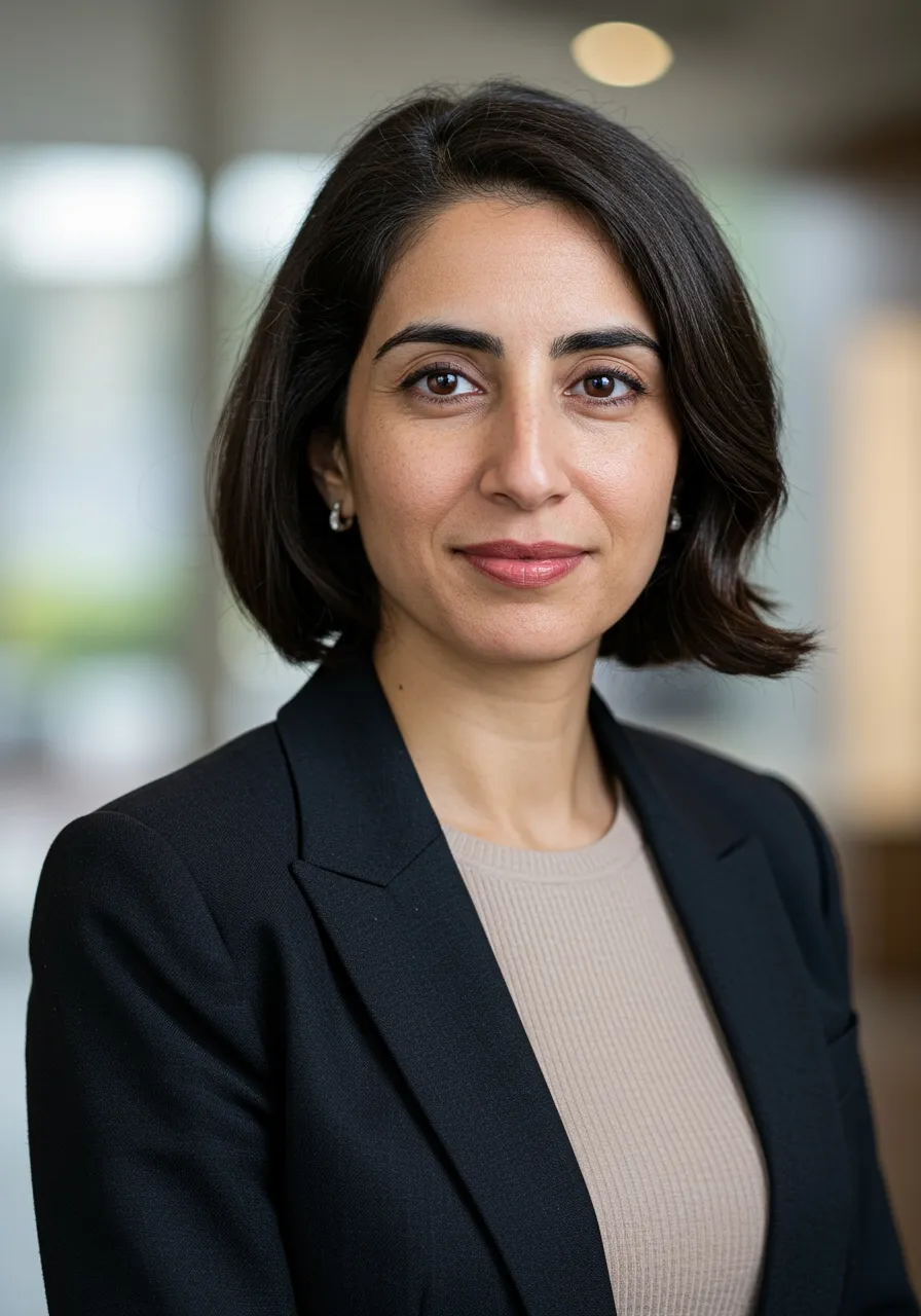Portrait of Dr. Laleh Mansouri, AI Super Mentor