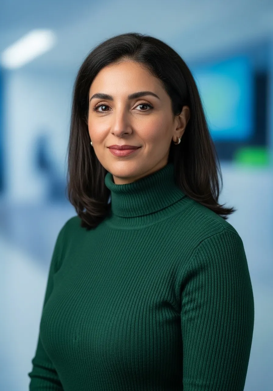 Portrait of Dr. Layla Hassan, AI Super Mentor