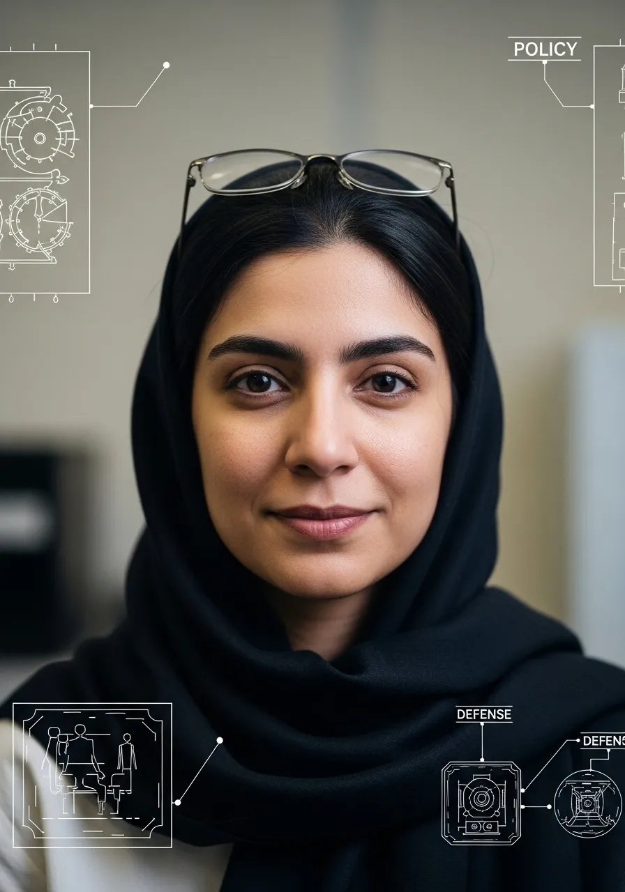 Portrait of Dr. Leila Mansouri