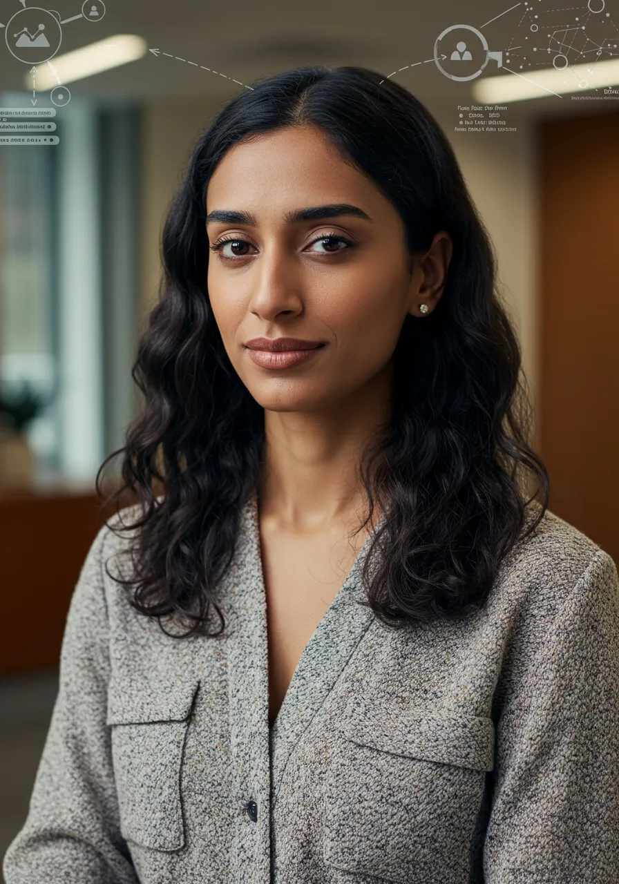 Portrait of Dr. Leyla Demirova, AI Super Mentor