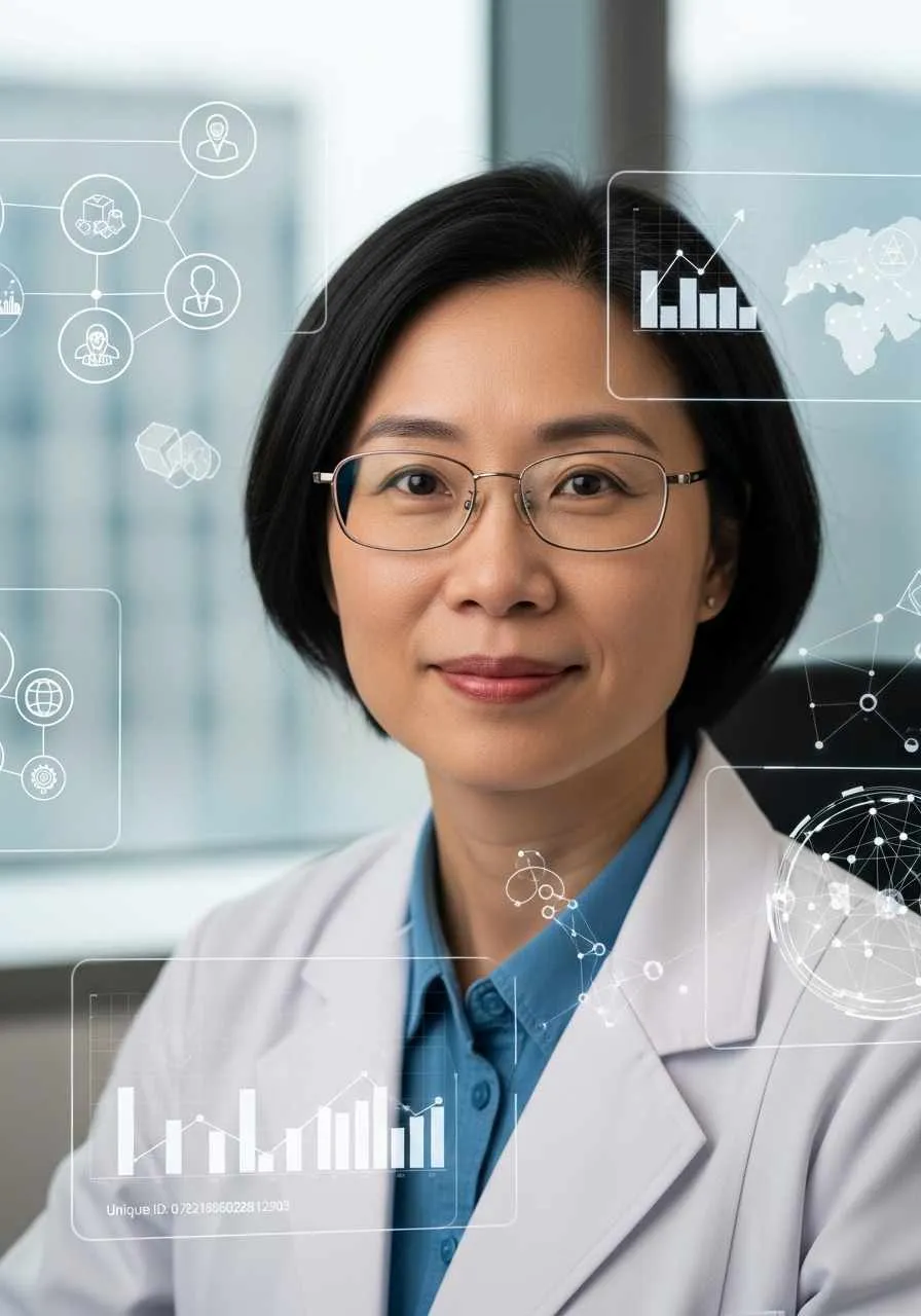 Portrait of Dr. Liang Chen, AI Super Mentor