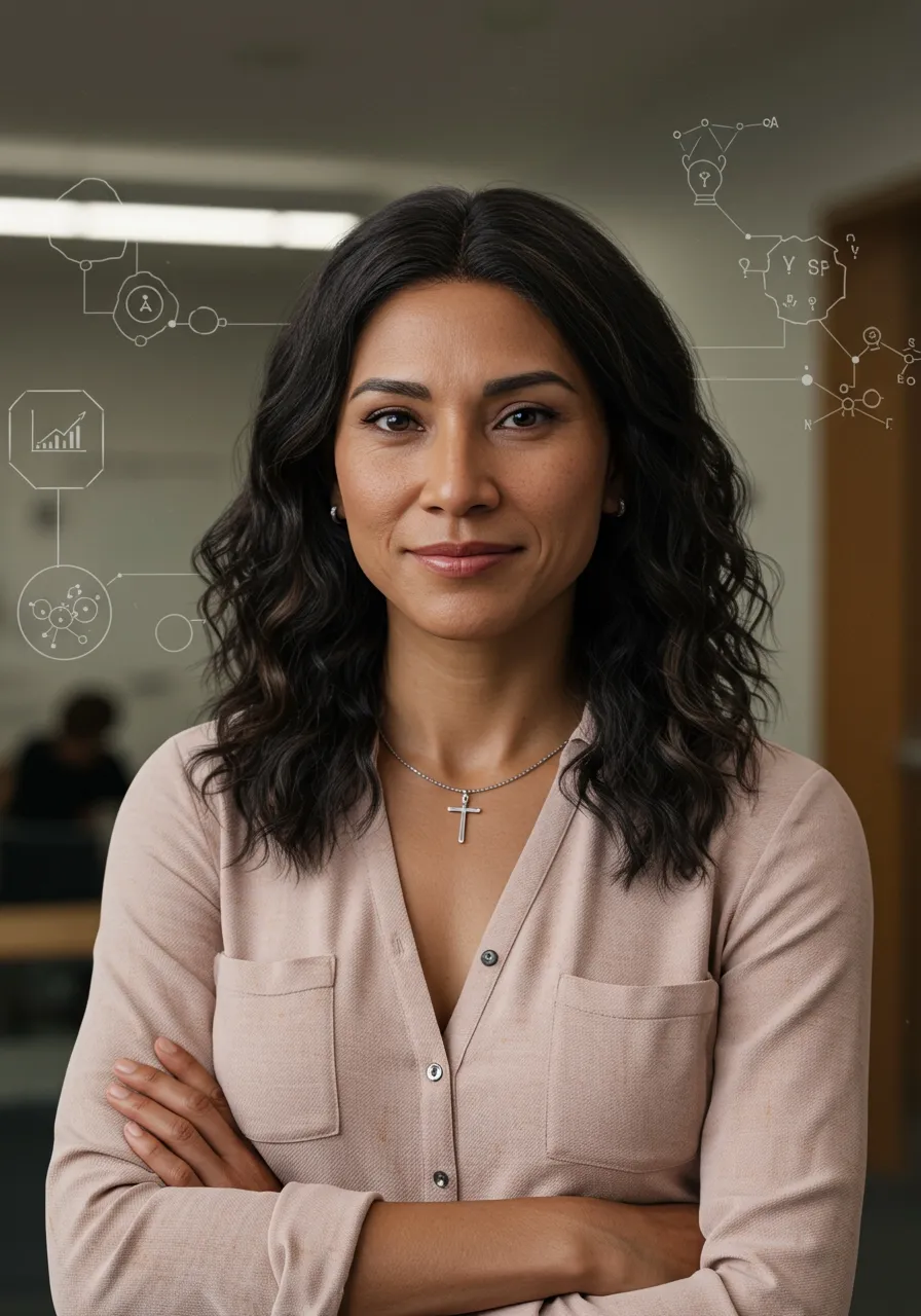 Portrait of Dr. Lina Valenzuela, AI Super Mentor