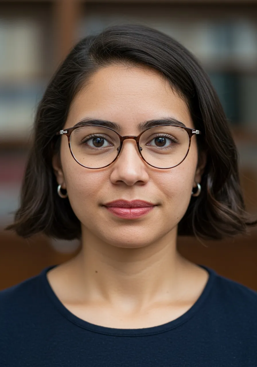 Portrait of Dr. Lucía Benítez, AI Super Mentor