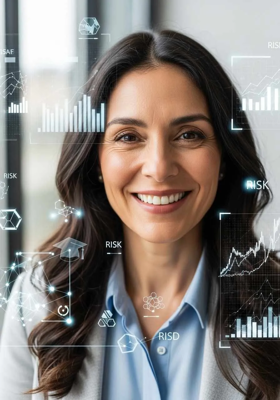 Portrait of Dr. Lucia Montoya, AI Super Mentor