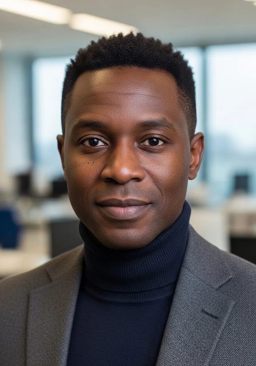Portrait of Dr. Malik Fofana, AI Super Mentor