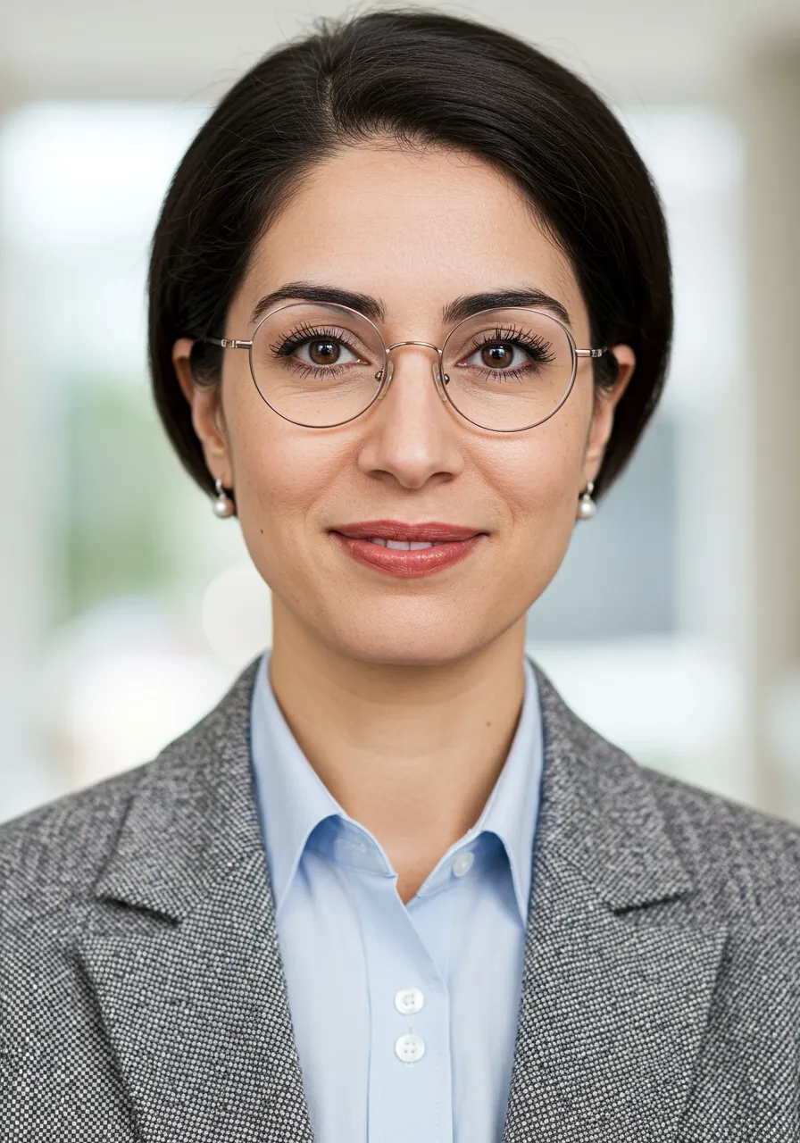 Portrait of Dr. Mariam Haddad, AI Super Mentor