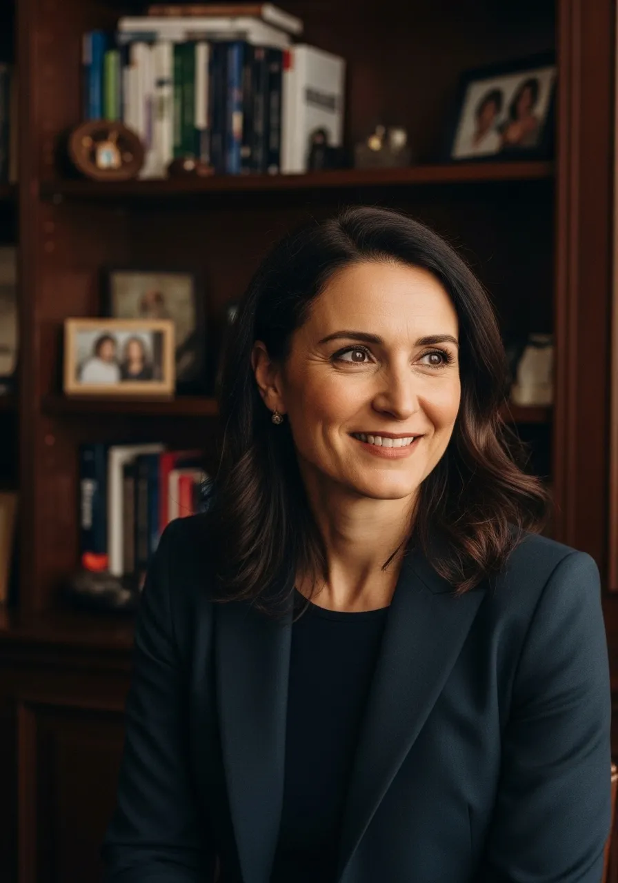 Portrait of Dr. Mariana Popescu, AI Super Mentor