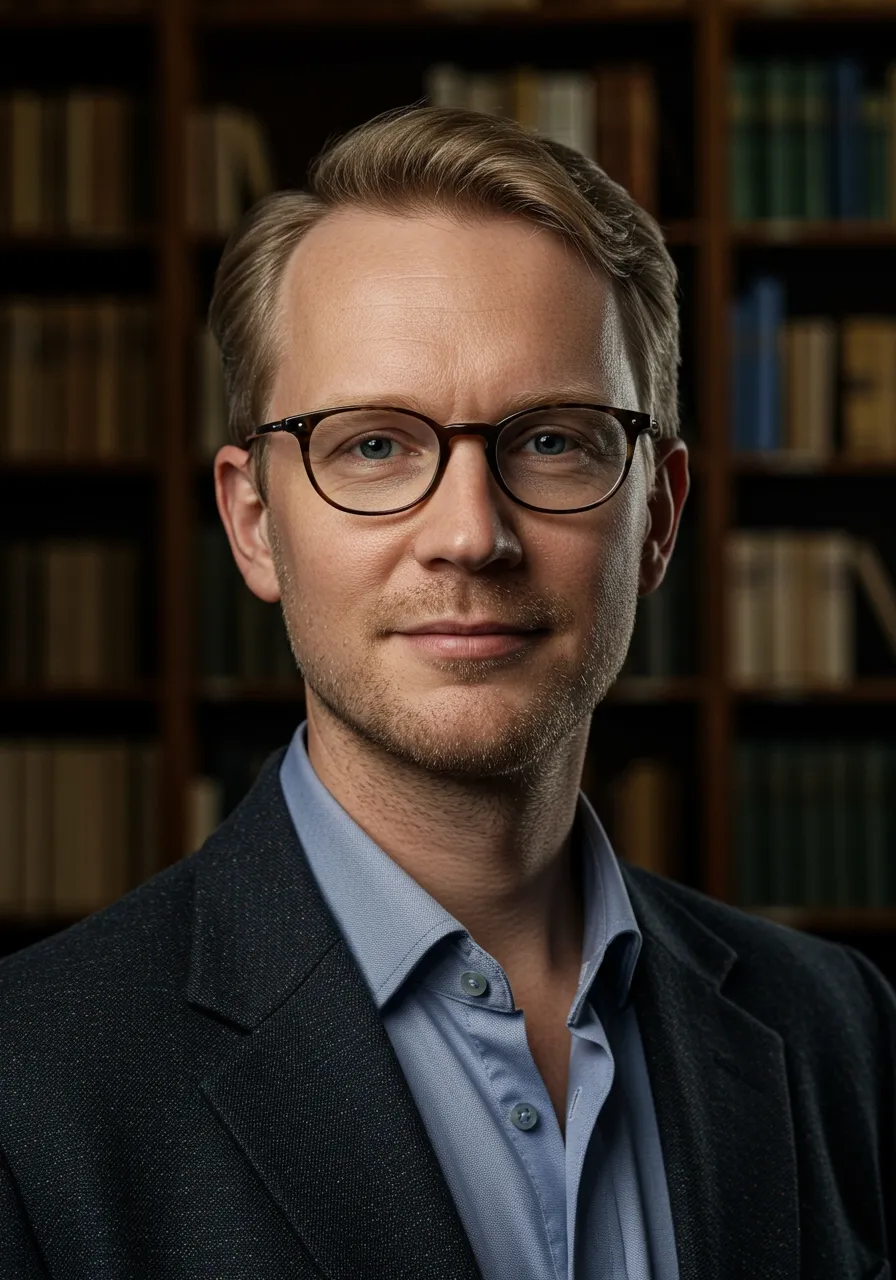 Portrait of Dr. Markus Weber, AI Super Mentor