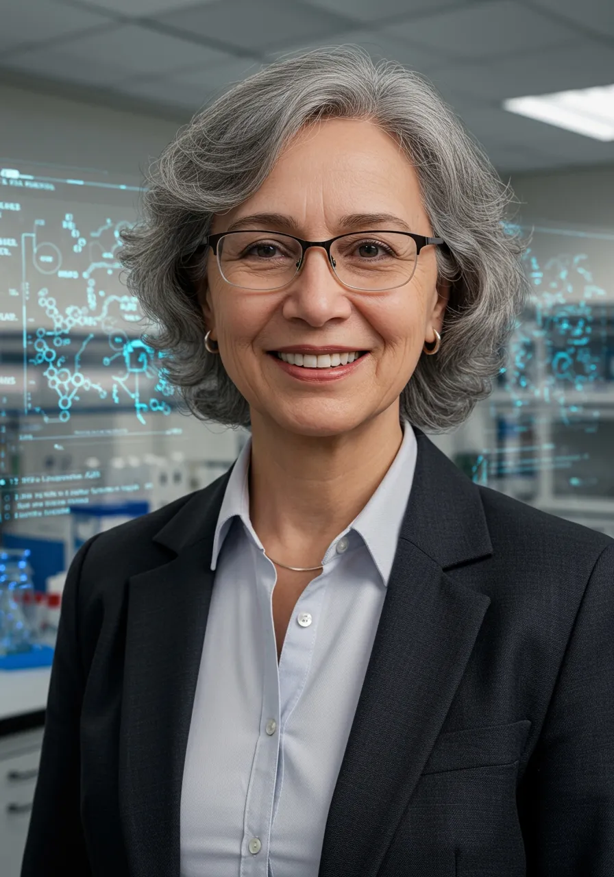 Portrait of Dr. Martina Alvarez, AI Super Mentor