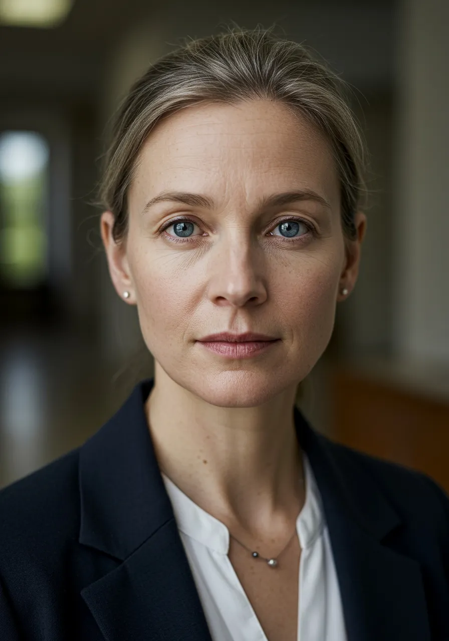 Portrait of Dr. Matilda Bergström, AI Super Mentor