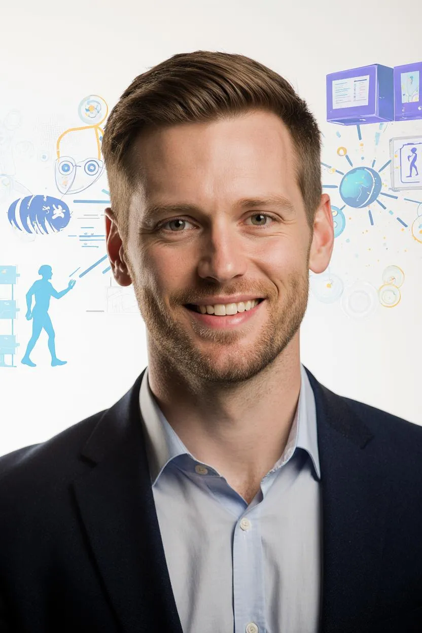 Portrait of Dr. Maxim Vasilev, AI Super Mentor