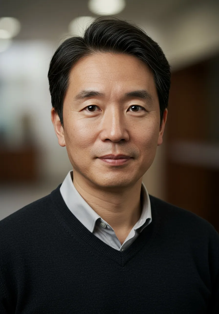 Portrait of Dr. Min-ho Kim, AI Super Mentor