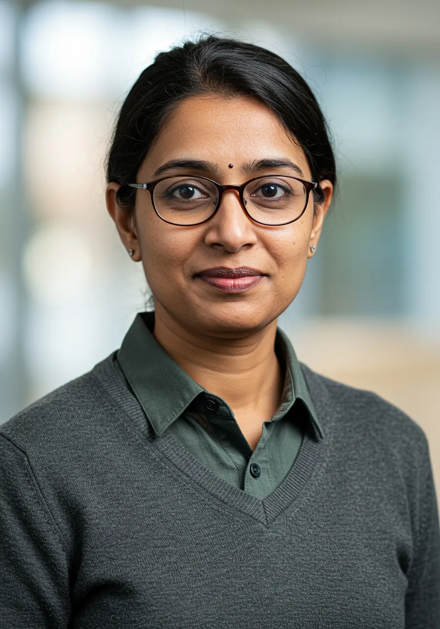 Portrait of Dr. Nandini Patel, AI Super Mentor