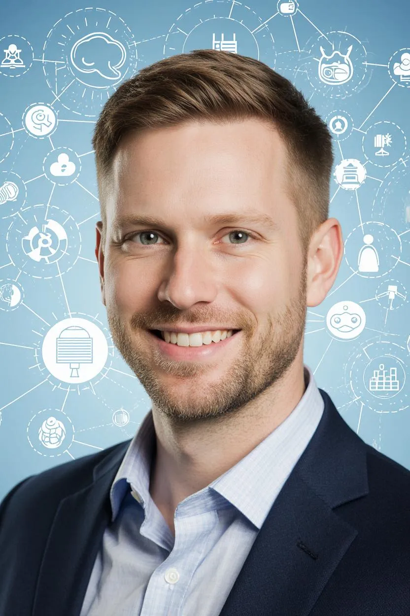 Portrait of Dr. Nikolai Vinogradov, AI Super Mentor
