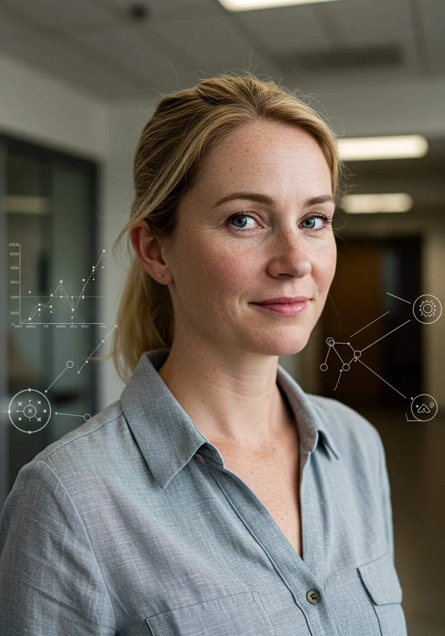 Portrait of Dr. Olga Sokolova, AI Super Mentor