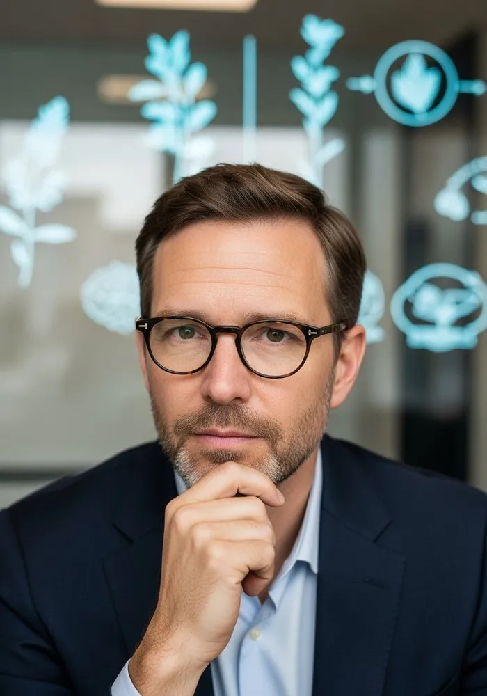Portrait of Dr. Peter Walker, AI Super Mentor