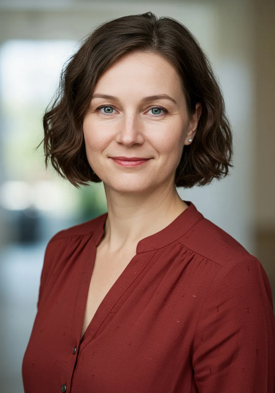 Portrait of Dr. Petra Novak, AI Super Mentor