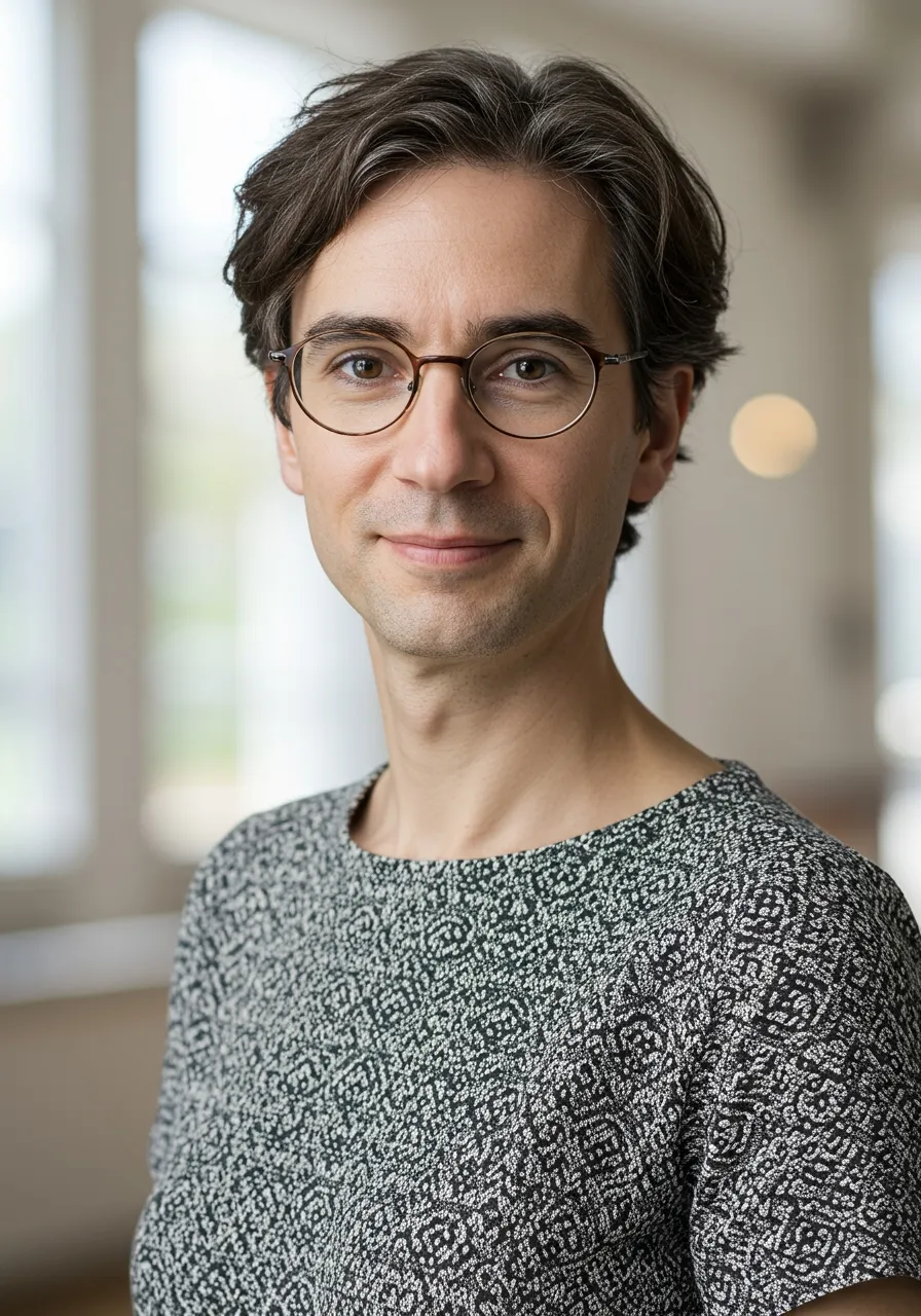 Portrait of Dr. Pierre Leclerc, AI Super Mentor