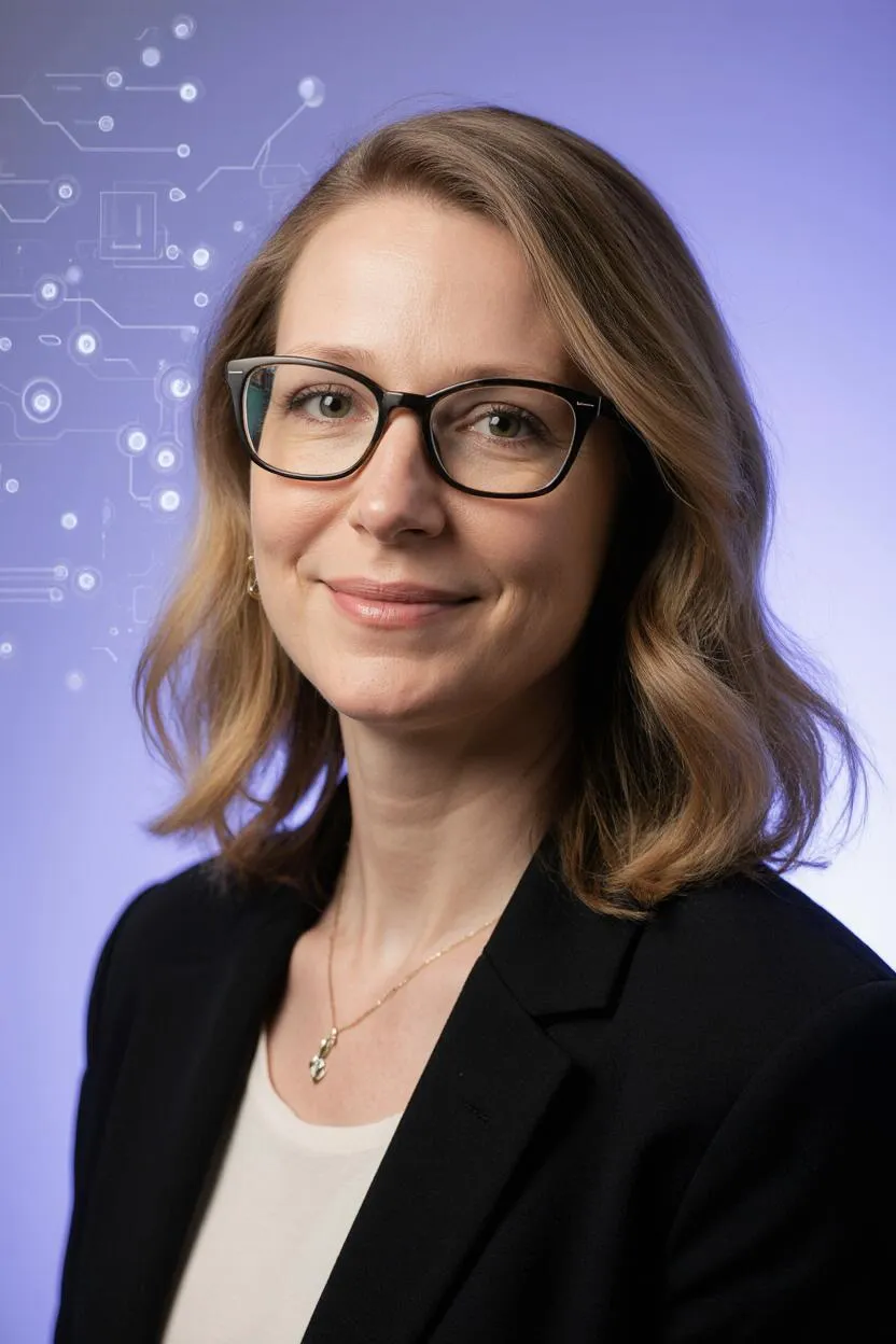 Portrait of Dr. Poppy Chapman, AI Super Mentor