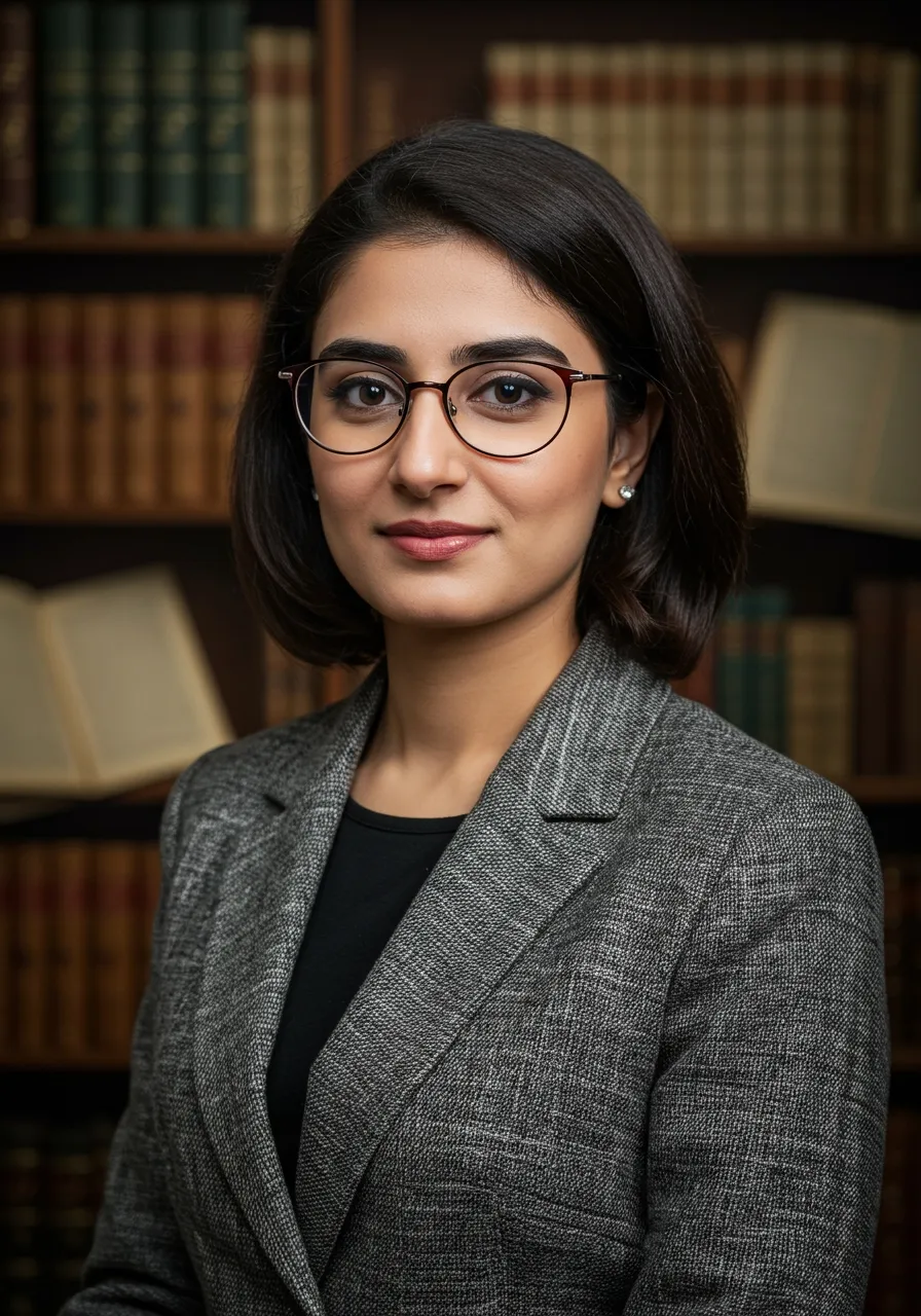 Portrait of Dr. Priya Nambiar, AI Super Mentor