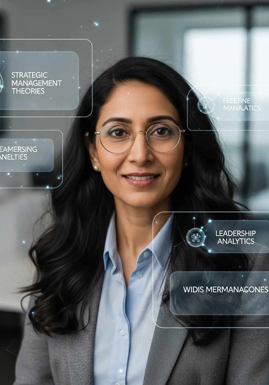 Portrait of Dr. Priya Sethi, AI Super Mentor