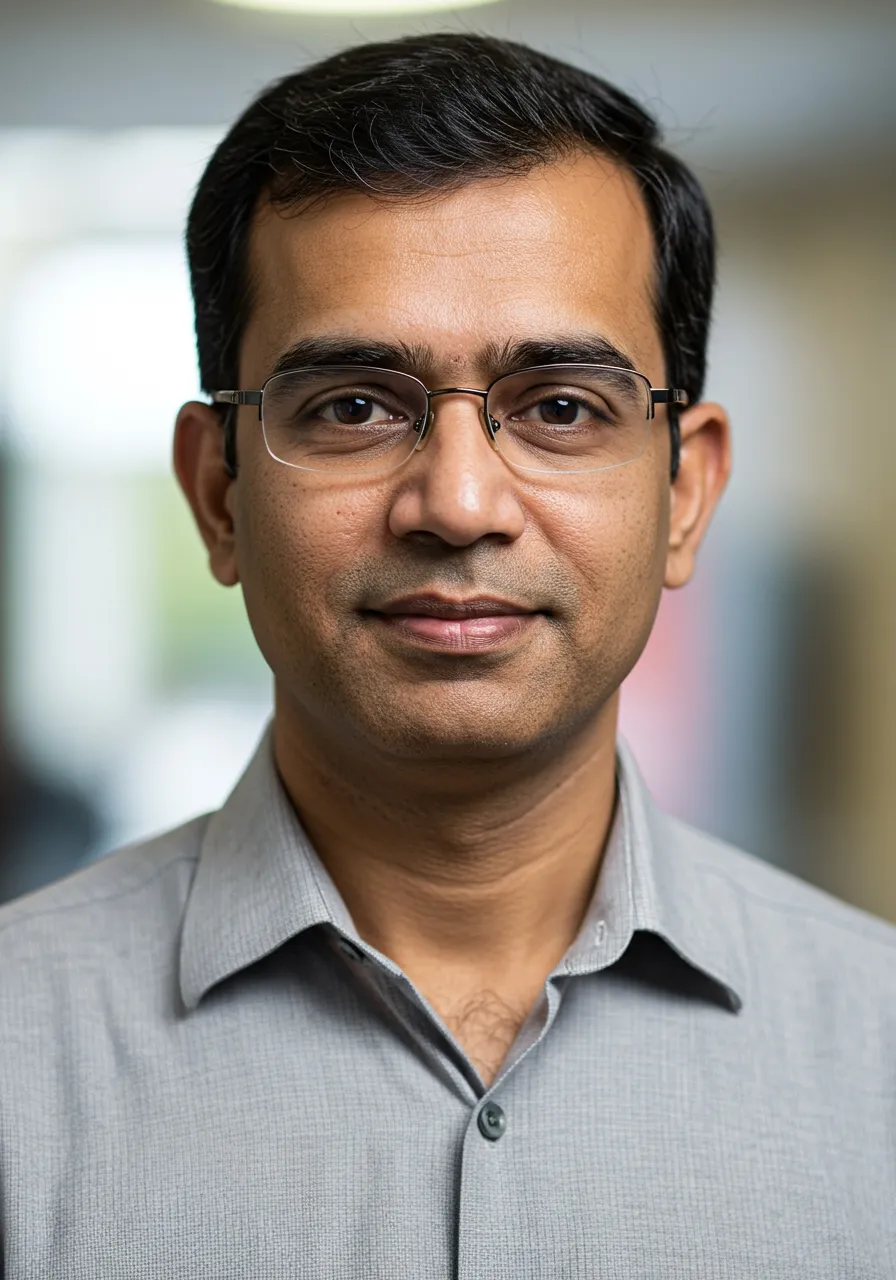Portrait of Dr. Rakesh Sharma, AI Super Mentor
