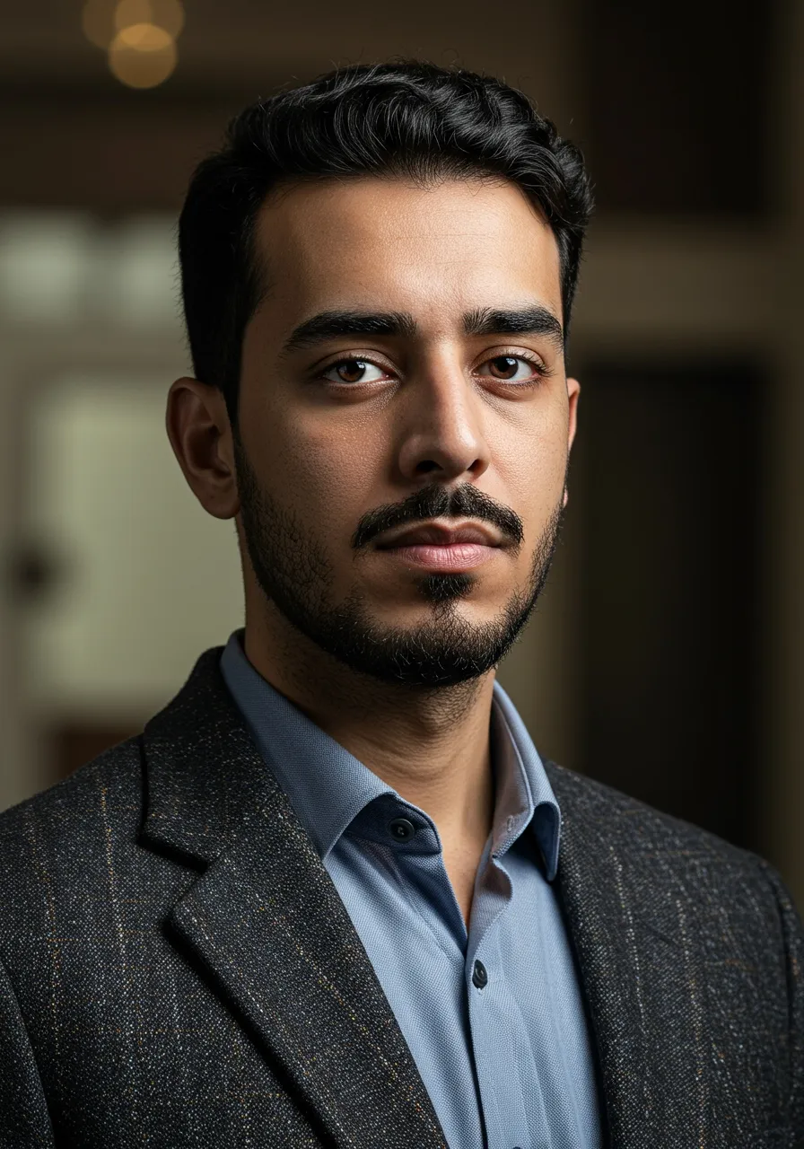Portrait of Dr. Rashid Al-Hamad, AI Super Mentor