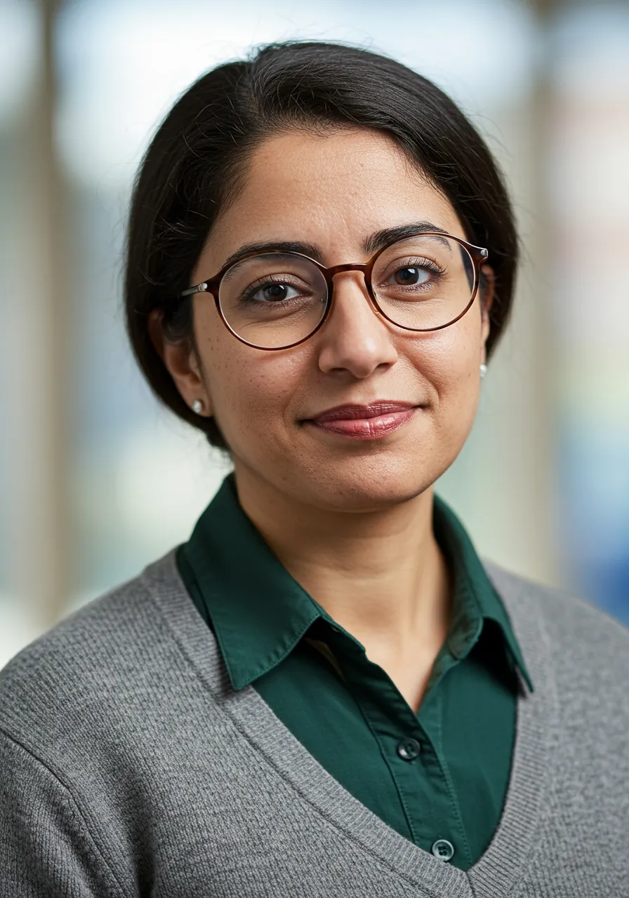 Portrait of Dr. Samira El-Hassan, AI Super Mentor