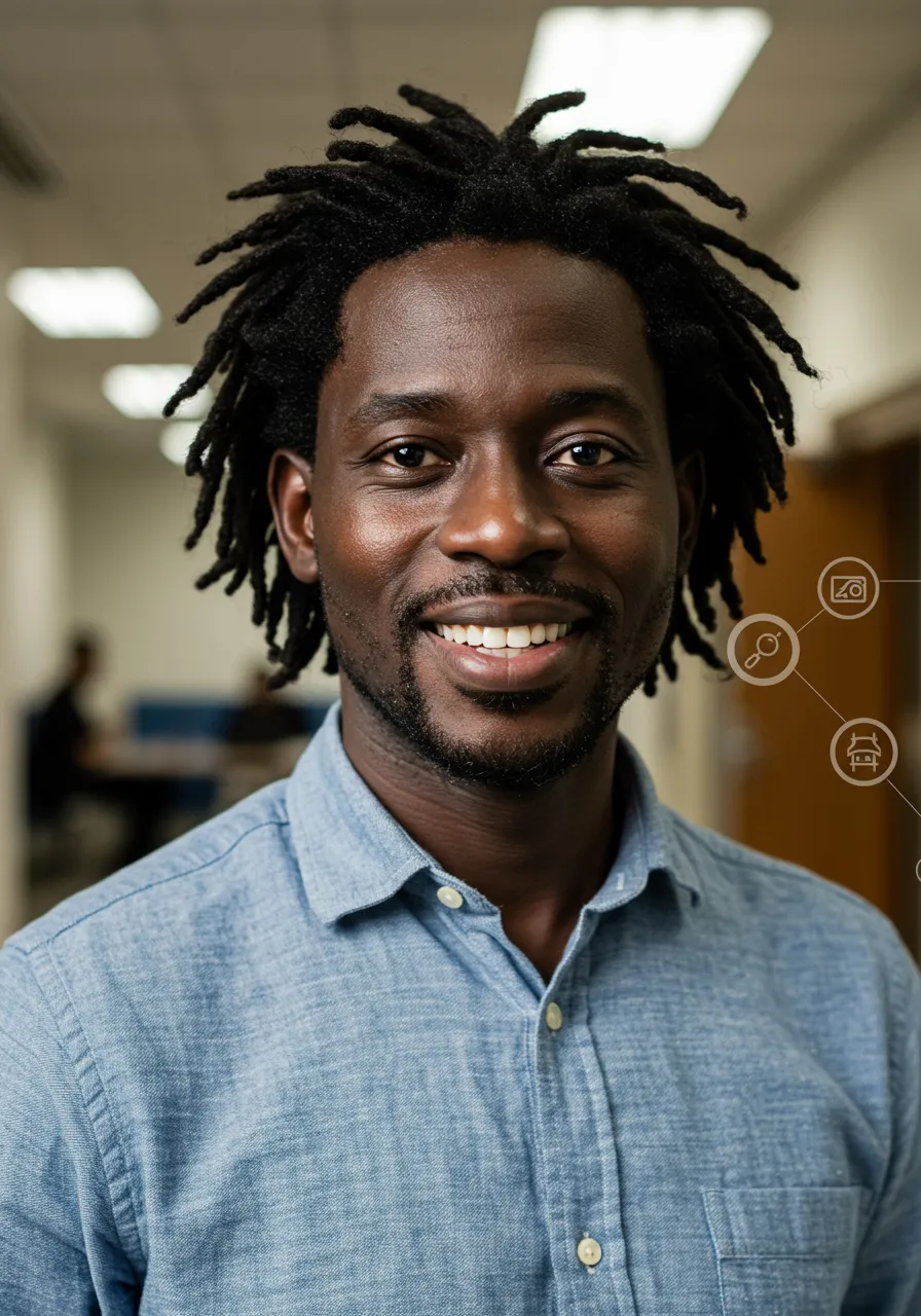 Portrait of Dr. Samuel Owusu, AI Super Mentor