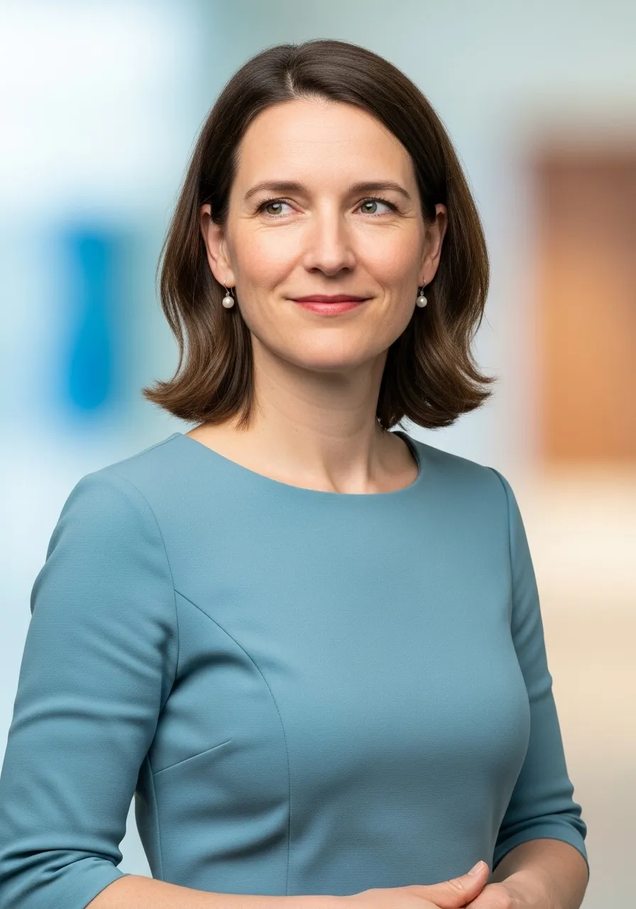 Portrait of Dr. Saskia Van der Meer, AI Super Mentor