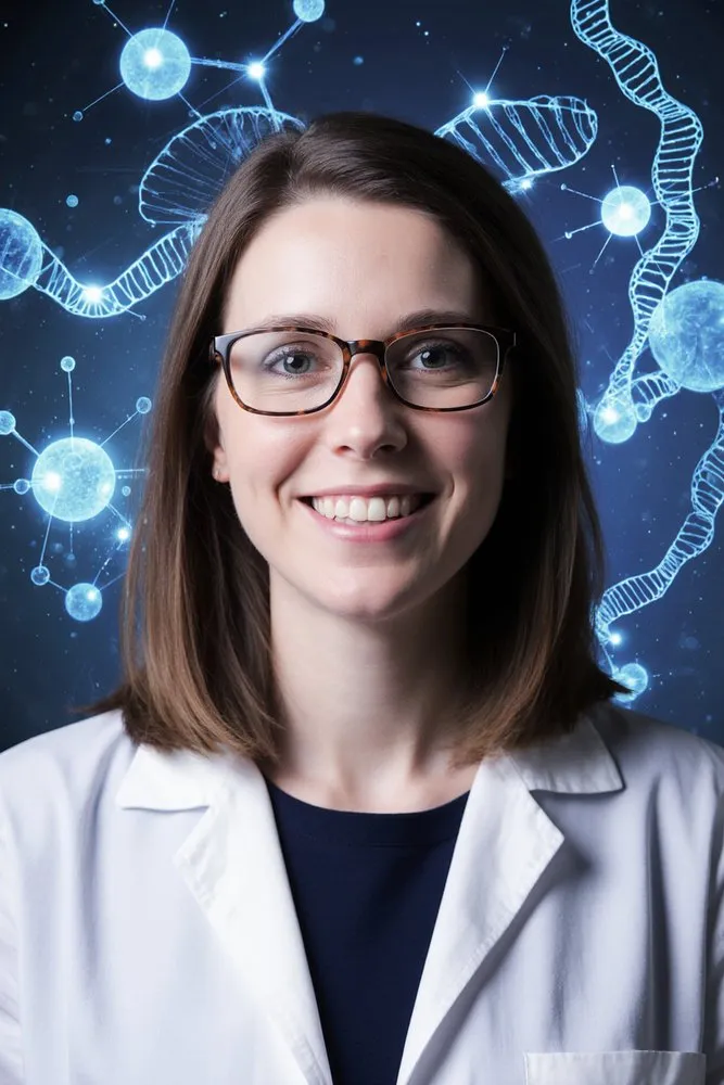 Portrait of Dr. Saskia Vermeer, AI Super Mentor