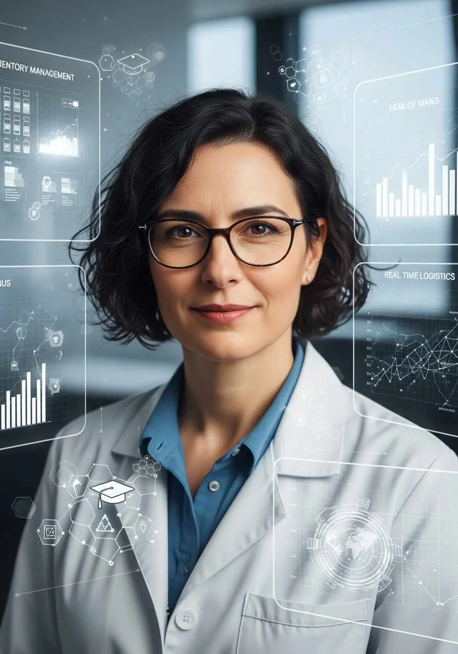 Portrait of Dr. Sofia Mavridis, AI Super Mentor